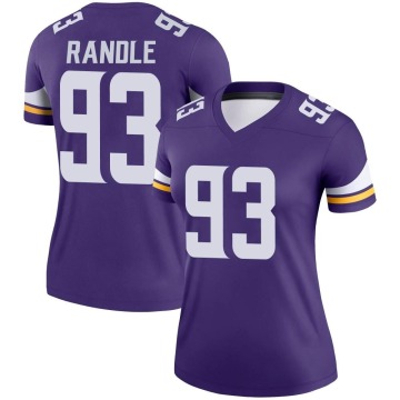 John Randle Women's Purple Legend Jersey