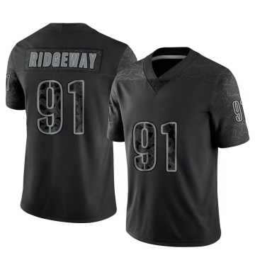John Ridgeway Men's Black Limited Reflective Jersey