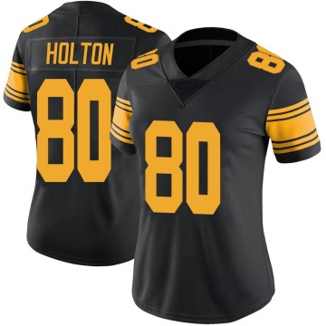 Johnny Holton Women's Black Limited Color Rush Jersey