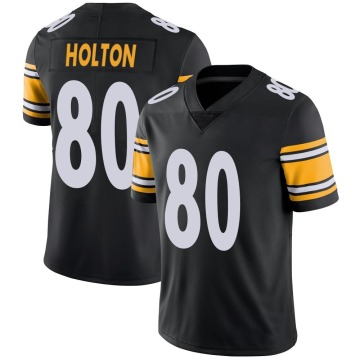 Johnny Holton Youth Black Limited Team Color Vapor Untouchable Jersey