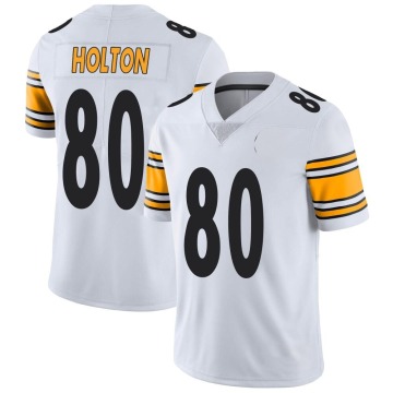 Johnny Holton Youth White Limited Vapor Untouchable Jersey