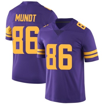 Johnny Mundt Men's Purple Limited Color Rush Jersey