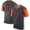 Jon Brown Youth Brown Legend Inverted Silver Jersey
