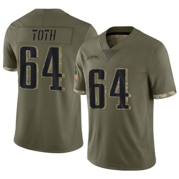 Jon Toth Men's Olive Limited 2022 Salute To Service Jersey