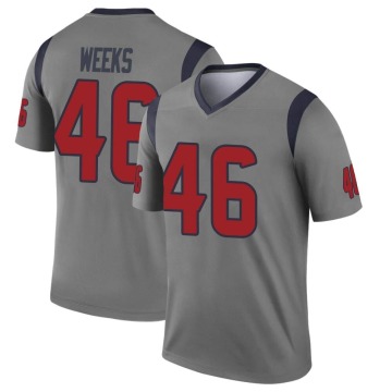 Jon Weeks Youth Gray Legend Inverted Jersey