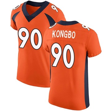 Jonathan Kongbo Men's Orange Elite Team Color Vapor Untouchable Jersey