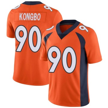 Jonathan Kongbo Men's Orange Limited Team Color Vapor Untouchable Jersey