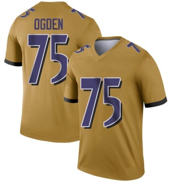 Jonathan Ogden Men's Gold Legend Inverted Jersey