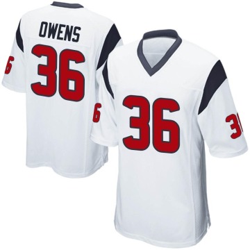 Jonathan Owens Youth White Game Jersey