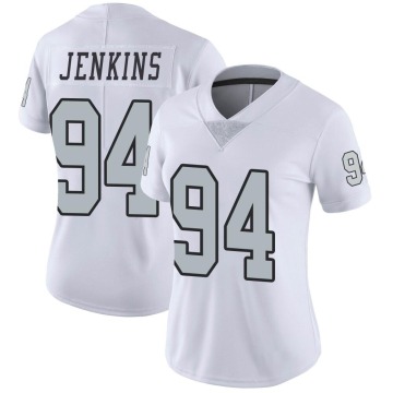 Jordan Jenkins Women's White Limited Color Rush Jersey