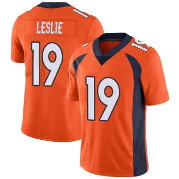 Jordan Leslie Men's Orange Limited Team Color Vapor Untouchable Jersey