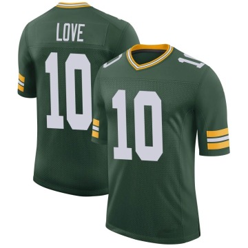 Jordan Love Youth Green Limited Classic Jersey