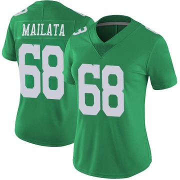 Jordan Mailata Women's Green Limited Vapor Untouchable Jersey