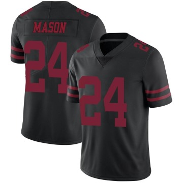 Jordan Mason Men's Black Limited Alternate Vapor Untouchable Jersey