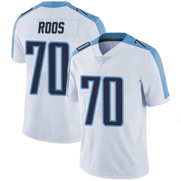 Jordan Roos Youth White Limited Vapor Untouchable Jersey