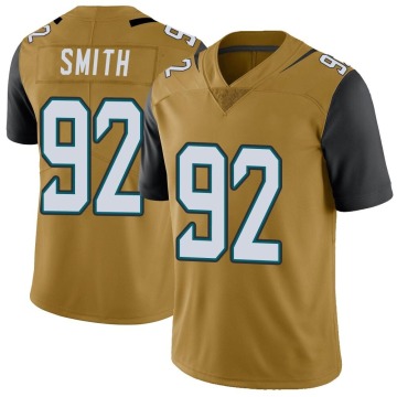 Jordan Smith Youth Gold Limited Color Rush Vapor Untouchable Jersey