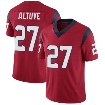 Jose Altuve Men's Red Limited Alternate Vapor Untouchable Jersey