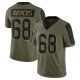 Josh Andrews Men's Olive Limited 2021 Salute To Service Jersey