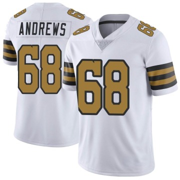 Josh Andrews Men's White Limited Color Rush Jersey