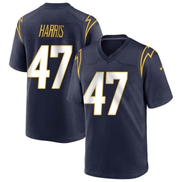 Josh Harris Youth Navy Game Team Color Jersey