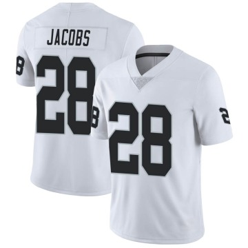 Josh Jacobs Men's White Limited Vapor Untouchable Jersey