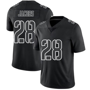 Josh Jacobs Youth Black Impact Limited Jersey