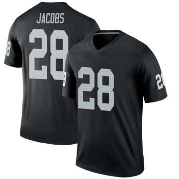 Josh Jacobs Youth Black Legend Jersey