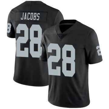 Josh Jacobs Youth Black Limited Team Color Vapor Untouchable Jersey