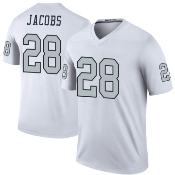Josh Jacobs Youth White Legend Color Rush Jersey