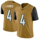 Josh Lambo Youth Gold Limited Color Rush Vapor Untouchable Jersey