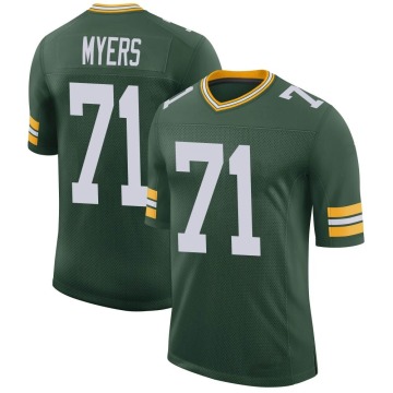 Josh Myers Men's Green Limited Classic Jersey
