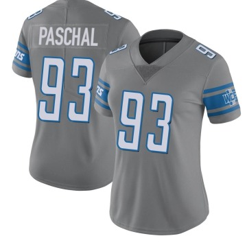 Josh Paschal Women's Limited Color Rush Steel Jersey