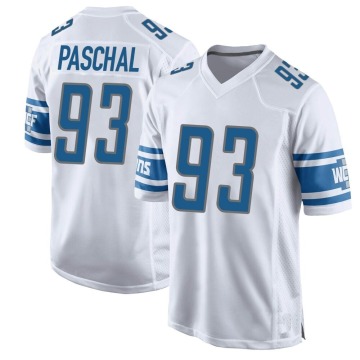 Josh Paschal Youth White Game Jersey