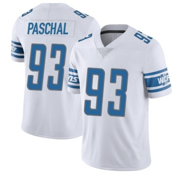 Josh Paschal Youth White Limited Vapor Untouchable Jersey