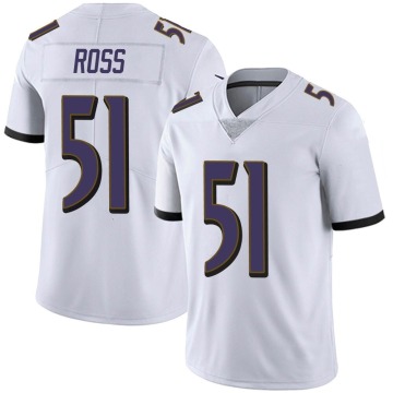 Josh Ross Youth White Limited Vapor Untouchable Jersey