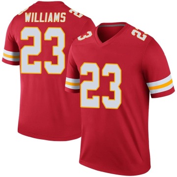 Joshua Williams Youth Red Legend Color Rush Jersey