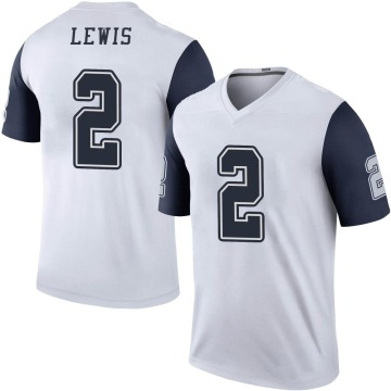 Jourdan Lewis Youth White Legend Color Rush Jersey