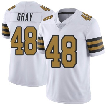 J.T. Gray Youth White Limited Color Rush Jersey