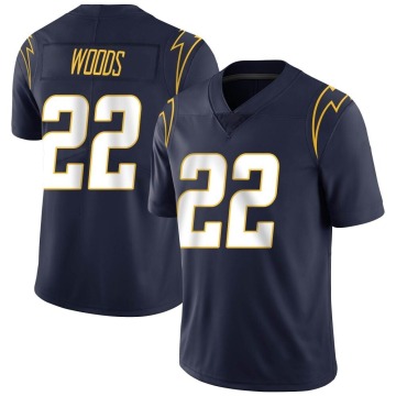 JT Woods Youth Navy Limited Team Color Vapor Untouchable Jersey