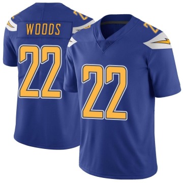 JT Woods Youth Royal Limited Color Rush Vapor Untouchable Jersey