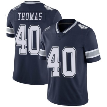 Juanyeh Thomas Youth Navy Limited Team Color Vapor Untouchable Jersey