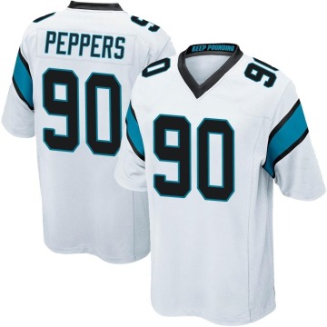 Julius Peppers Youth White Game Jersey