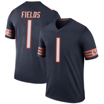 Justin Fields Youth Navy Legend Color Rush Jersey