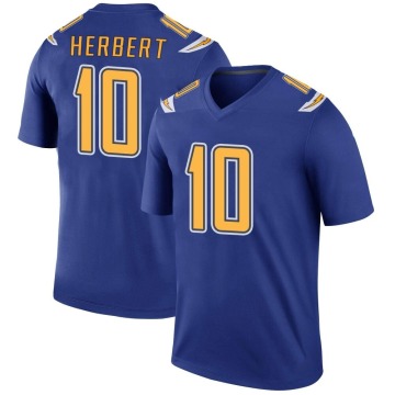 Justin Herbert Youth Royal Legend Color Rush Jersey