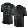 Justin Hollins Youth Black Limited Reflective Jersey