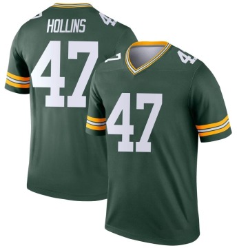 Justin Hollins Youth Green Legend Jersey