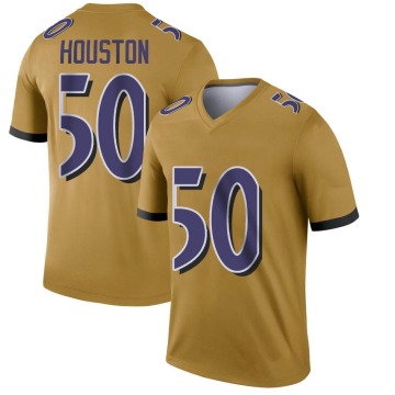 Justin Houston Youth Gold Legend Inverted Jersey