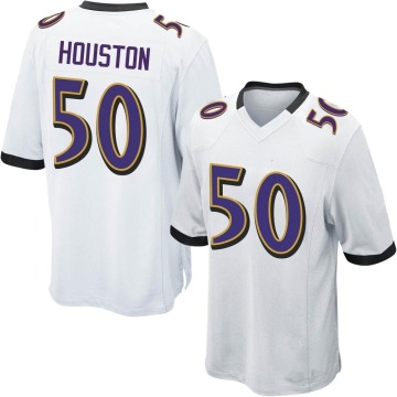 Justin Houston Youth White Game Jersey