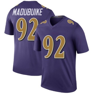 Justin Madubuike Youth Purple Legend Color Rush Jersey