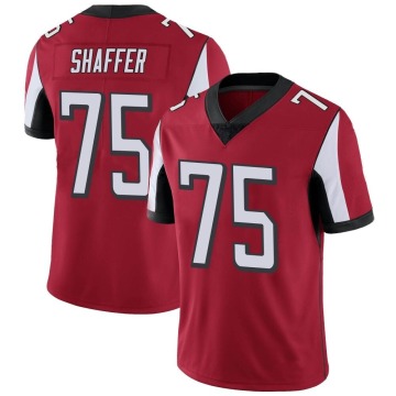 Justin Shaffer Youth Red Limited Team Color Vapor Untouchable Jersey